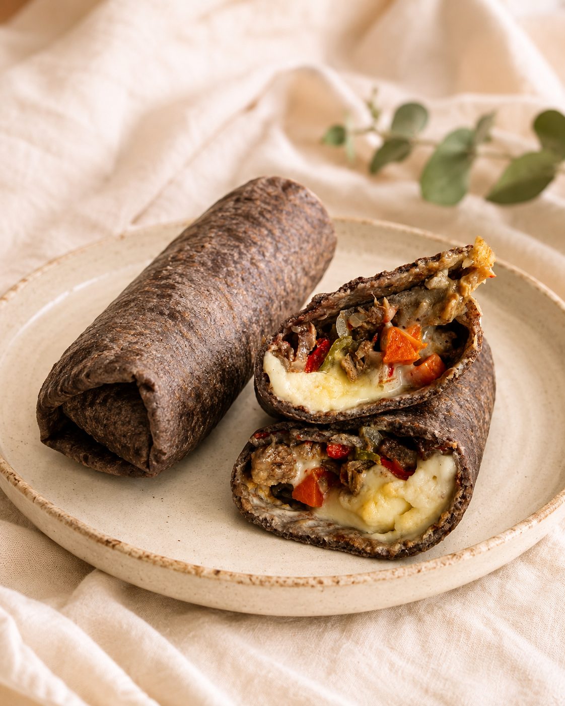 Burritos de lomo y verduras x2